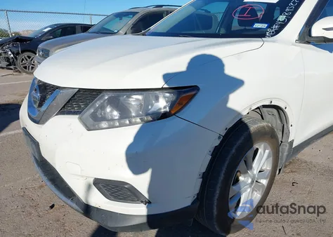 2016 Nissan Rogue Sv from USA, damaged, VIN JN8AT2MT2GW021732